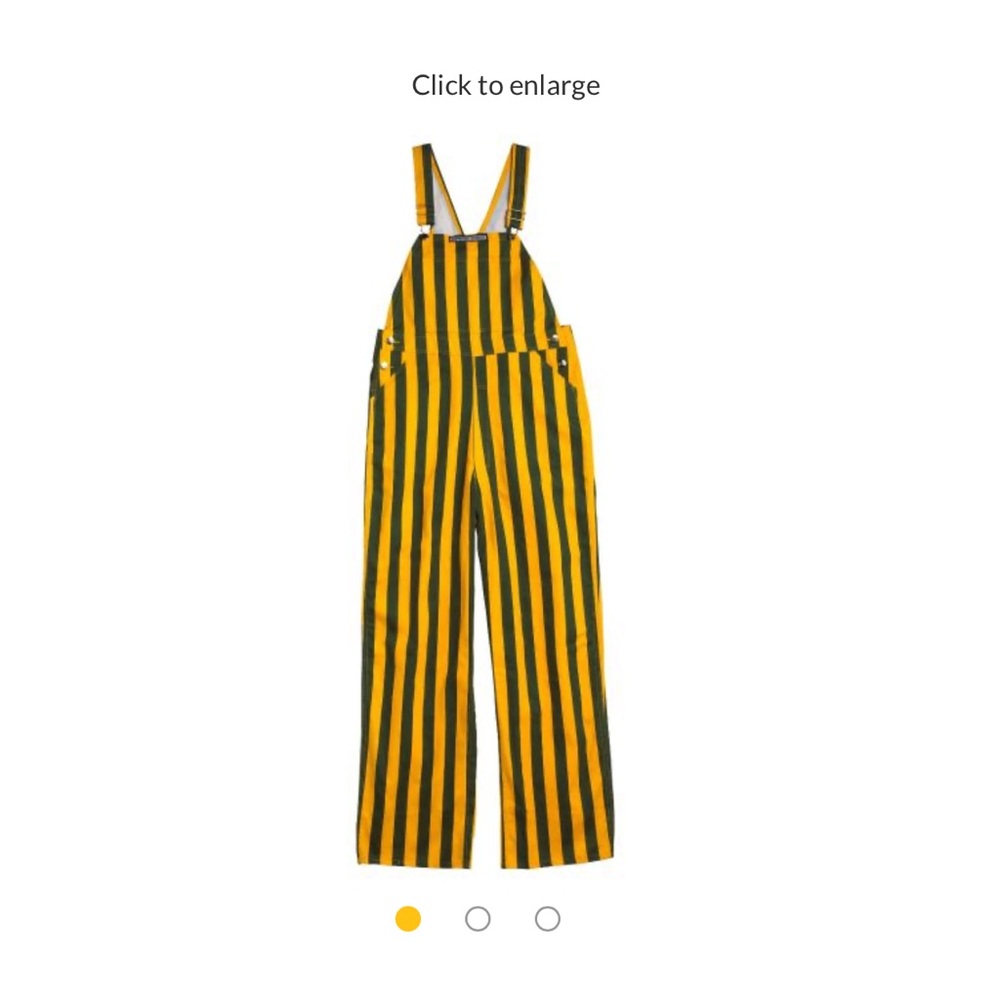 Unisex Green Bay Packer game bibs